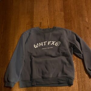 White Fox Boutique Gray Crewneck Sweatshirt